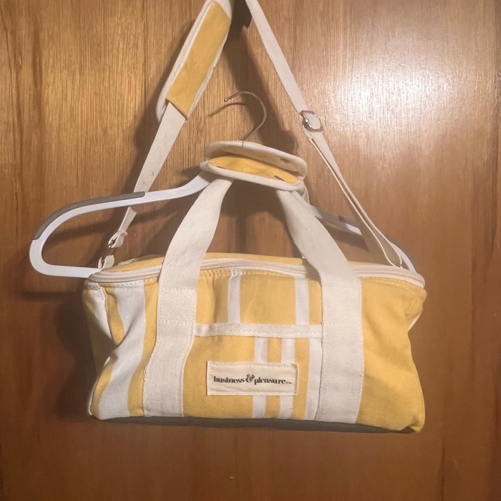 THE HOLIDAY COOLER BAG - FFF YELLOW STRIPE